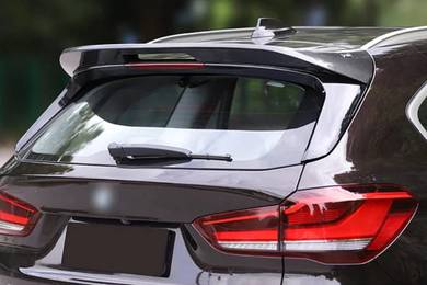Bmw F48 F49 X1 Glossy Black Spoiler Abs Bodykit