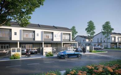 The Fringe Double Storey Terrace for sale @ Bandar Seri Alam Jln Tasek