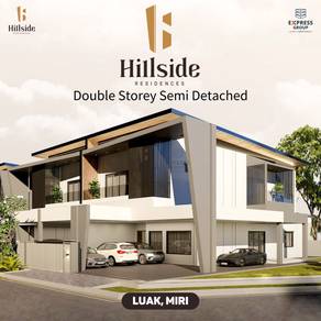 Brand New Double Storey Semi Detached at Hillside Residences, Luak