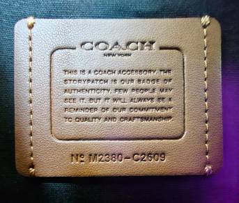 Coach Men’s Bag-Black ( Style No: 2609)
