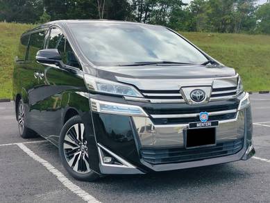 Toyota VELLFIRE 2.5 ZG MENTERI & TIMBALAN MENTERI