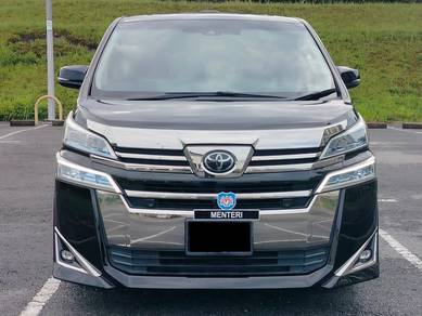 Toyota VELLFIRE 2.5 ZG MENTERI & TIMBALAN MENTERI