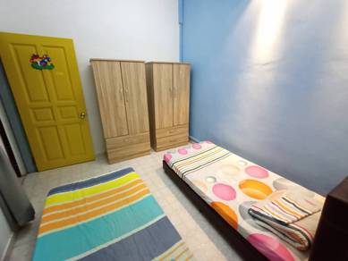 Twin Bed Room Taman Bunga Raya Bukit Beruang MMU Melaka