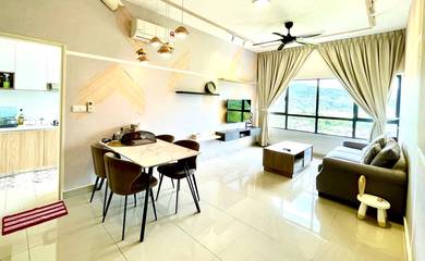 Kingfisher Inanam | 2 carpark | Partially Furn | Kolombong | Menggatal