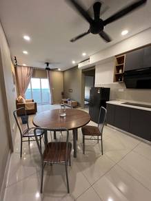 [Aman 1 @ Rimbayu] 3r2b, Fully Furnish, Grille Door, 3x Air Cond !!