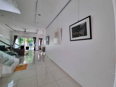 Ambang botanic 2, 3 stry semi d, partial furnished for rent