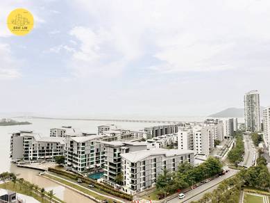 Seaview Unit !! Waterside Residence, 1249 Sqft, Mid Floor, With Keys !