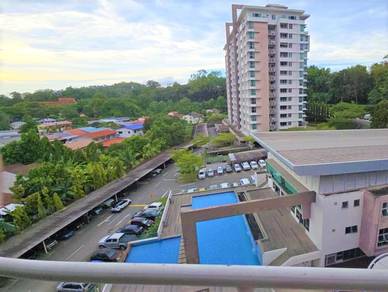 Luyang, Pool View, Furnished, Corner : Alam Damai Condo