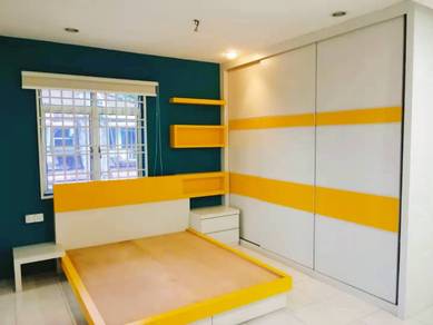 Pangsapuri Mawar Indah |Townhouse |Upper Floor |Fully Renovate Furnish