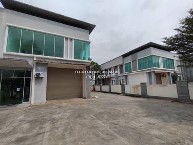 2 Storey Semi-D Factory with Office @ Lekas 18, Semenyih