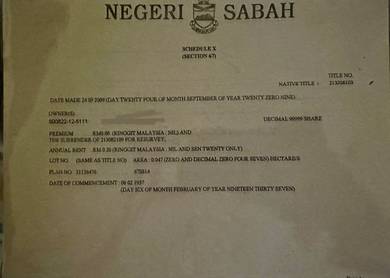 Residential-Land-for-sale-Kota-Kinabalu-Sabah