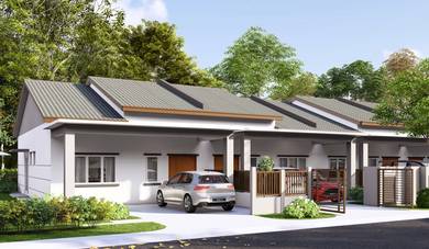 Freehold 22x64 di Lorong Rabingan Shah Alam Seks30 (bebas banjir)