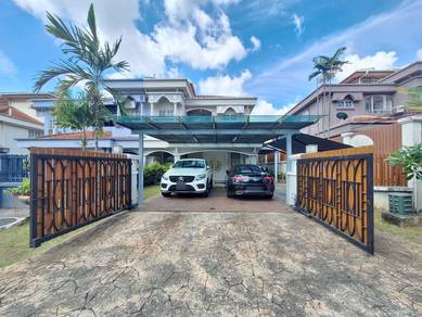 FULL LOAN FULLY FURNISHED RENOVATED NEAR LRT ACCESS SEMI D D'Kayangan