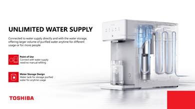 TOSHIBA TWP-W2255TMY(W) Water Purifier 5m2n1