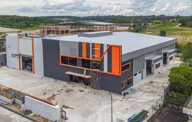 Brand New Detached Factory @ Desa Tropika, Desa Cemerlang For Sale