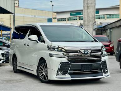 Toyota VELLFIRE 2.5 Z G-EDITION ZG 4 CAM