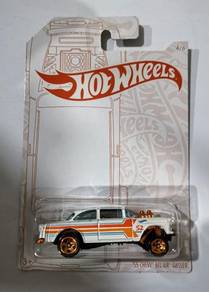 Hot Wheels 55 Chevy Bel Air Gasser Pearl & Chrome