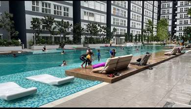 Partial furnished condo canopy hill kajang selangor