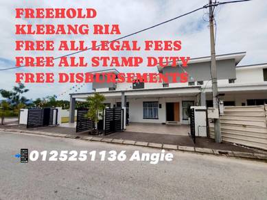 Freehold Single Storey Terrace at Klebang Ria