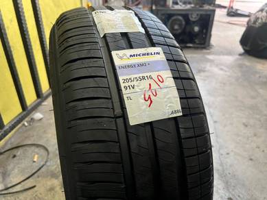 Tayar baru 205 55 16 michelin xm2plus 2025 exora