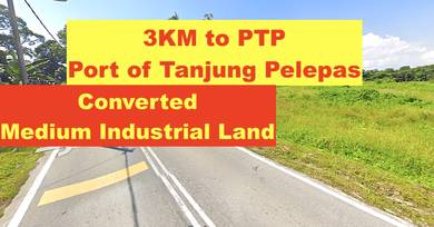 PTP Port of Tanjung Pelepang CONVERTED Industrial Land Gelang Patah