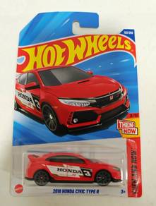 Hot Wheels 2018 Honda Civic Type R fk8 merah