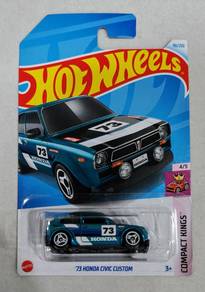 Hot Wheels 73 Honda Civic Custom #motul #73 hijau