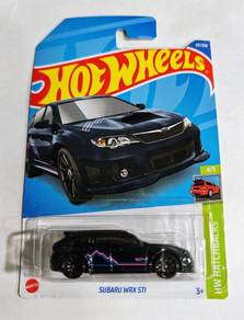 Hot Wheels Subaru WRX STI hw hatchbacks hitam