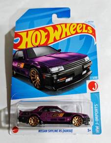 Hot Wheels Nissan Skyline RS KDS30 R30 #6 ungu