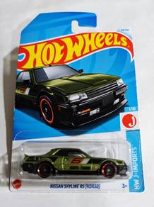 Hot Wheels Nissan Skyline RS KDS30 R30 #6 hijau