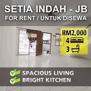 2-storey-Terraced-House-for-rent-Setia-Indah-Johor