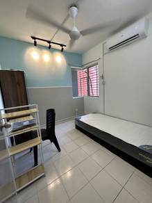 Single Room, Alam Prima Apartment, Shah Alam, Seksyen 22, FREE AC