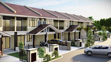 2-storey-Terraced-House-for-sale-Kok-Lanas-Kelantan-1