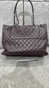 Authentic Chanel Paris Edinburgh Bag Purple