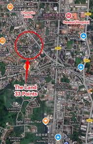 33 Points Detached Land (Nil Conditions) at Green Road, Kuching