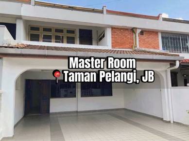 Bilik Bajet Master Room CIQ Taman pelangi stulang laut johor bahru