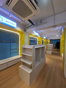 Tmn connaught, Ground flr shop + Mezzanine 24x70, len seng, Cheras