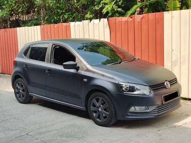 Volkswagen POLO HATCHBACK 1.6 (A) MATTE BLACK