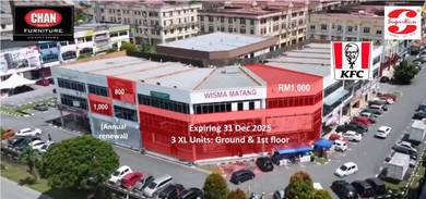 For Rent: Shoplots at Matang area - facing main road
