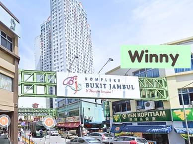 Ground Floor Shop Lot Mainroad Jln Tun Dr Awang Bukit Jambul I-Avenue