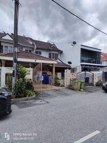 2 storey 3 rooms 2 baths terrace in setapak garden for sale