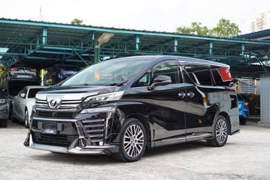 Toyota VELLFIRE 2.5 ZG PILOT SEATS FACELIFT