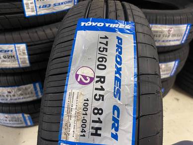 Tayar baru 175 60 15 Toyo proxes cr1 2025 tyre