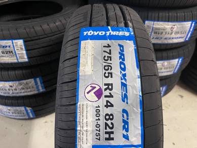 Tayar baru 175 65 14 Toyo proxes cr1 2025 tyres