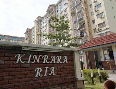 【🔥100%LOAN🔥】Kinrara Ria 852sf Tmn Kinrara Puchong BELOW MARKET ❌10%