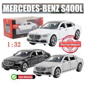 1:32 Scale Mercedes Benz S400L Alloy Model Car Sim