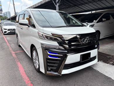 Toyota VELLFIRE 2.5 ZA (A) REG 2018 Facelift