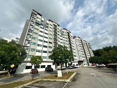 Corner Unit Blok B Level 4 Apartment Suria Rafflesia Setia Alam