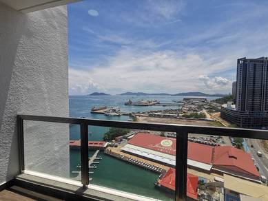 Jesselton Residences | Port Sea View | 3 rooms | 2 carpark | Town |