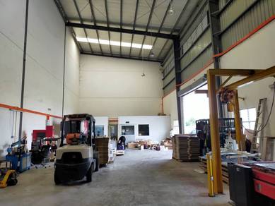 Medium Industry/1.5 storey Semi-D Factory/Big Size/Gelang Patah/Tuas